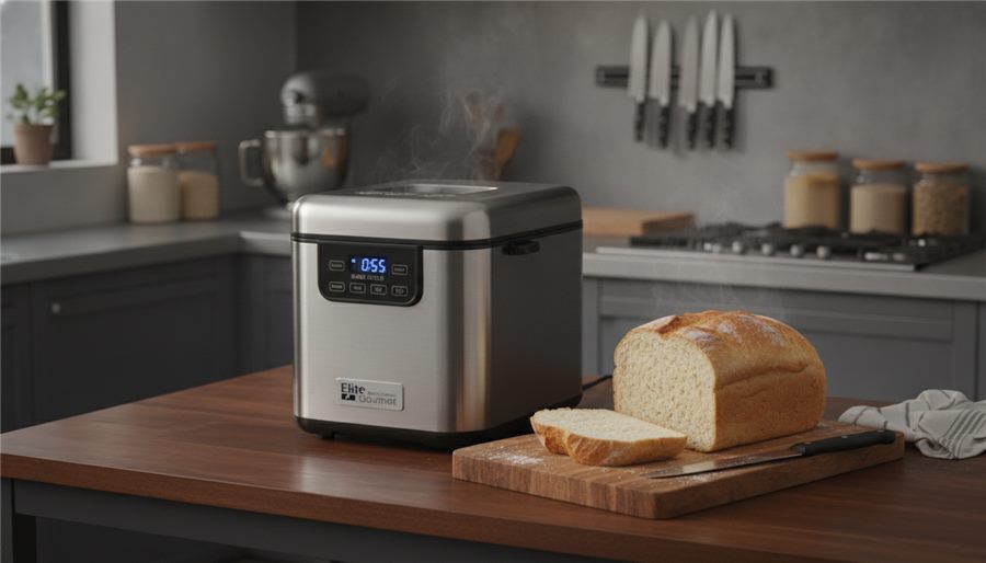 Elite Gourmet programmable bread maker 2 lb