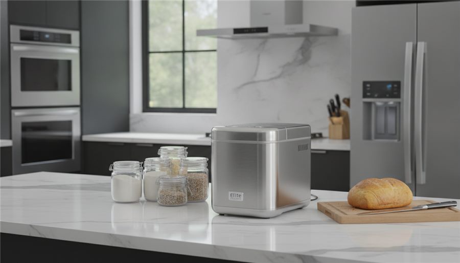 Elite Gourmet EBM8103SS stainless steel bread maker