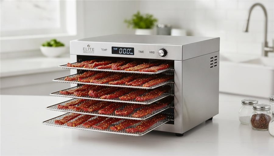Elite Gourmet EFD809D 5 steel tray dehydrator
