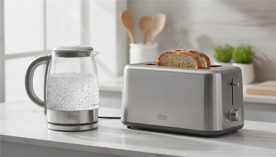 Elite Gourmet EKT1001 Glass Electric Kettle
