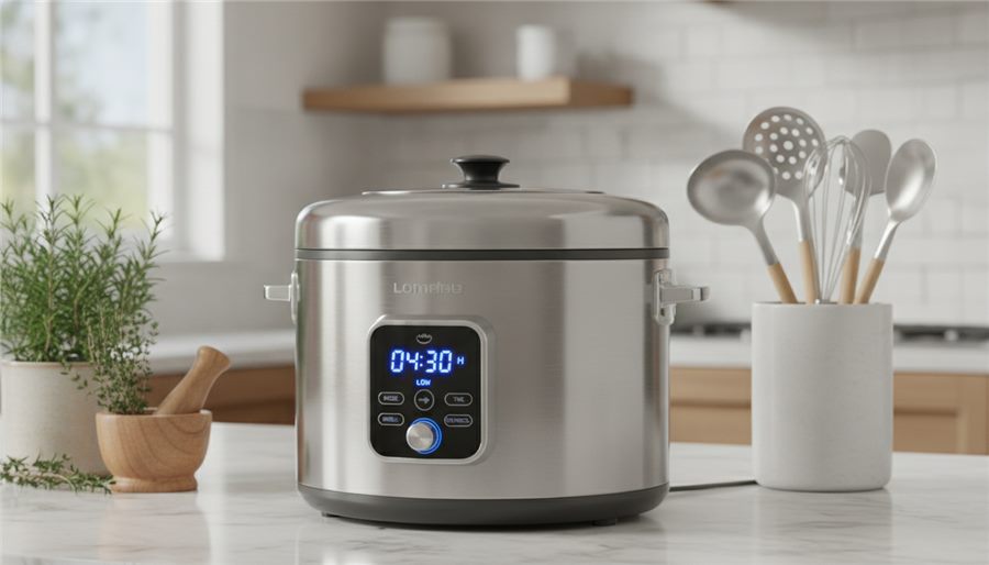 Elite Gourmet MST-900D 8.5 quart digital programmable slow cooker