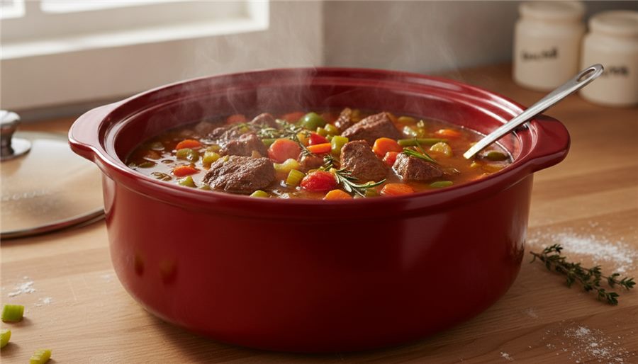 Elite Gourmet MST-900RXT 8.5 quart jumbo ceramic slow cooker