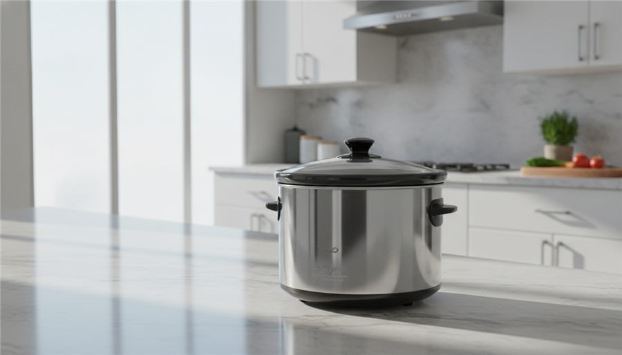 Elite Gourmet MST-250XS 1.5 quart stainless steel mini slow cooker