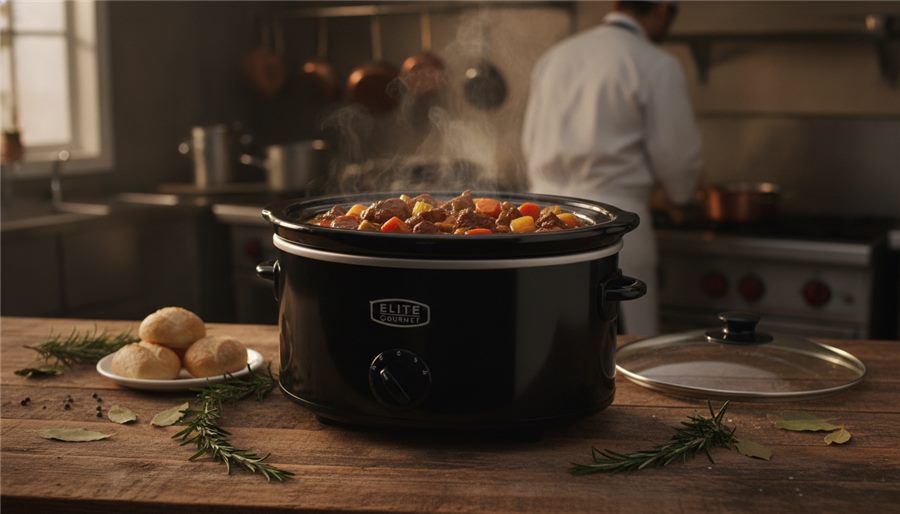 Elite Gourmet MST-350B 3.5 quart slow cooker