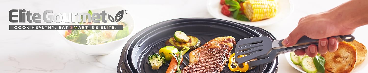 Elite Gourmet healthy cooking