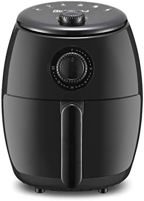 Elite Gourmet EAF-0201 Personal Compact Space Saving Electric Hot Air Fryer Oil-Less Healthy Co