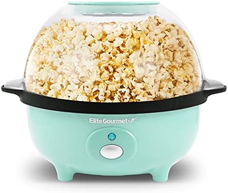Elite Gourmet EPM330M Automatic Stirring 12-cup Popcorn Maker Popper