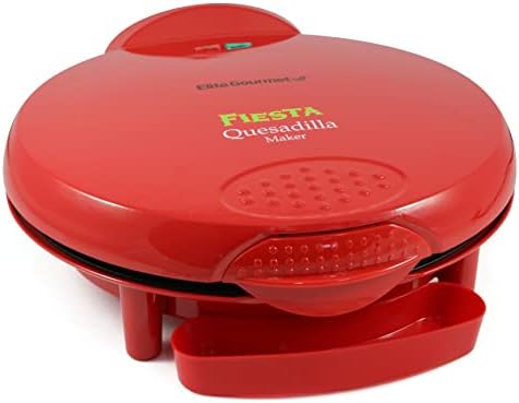 Elite Gourmet EQD-118# Electric Non-Stick 11" Quesadilla Maker, Easy-Slice 6-Wedge