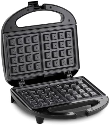 Elite Gourmet Maxi-Matic Electric Nonstick Belgian Waffle Iron Snack Maker Machine, Breakfast