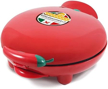 Elite Gourmet EQD-118# Electric Non-Stick 11" Quesadilla Maker, Easy-Slice 6-Wedge