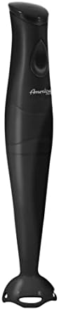Elite Gourmet EHB2425B Electric Immersion, Mixer, Chopper, 1-Touch Control Hand Blender
