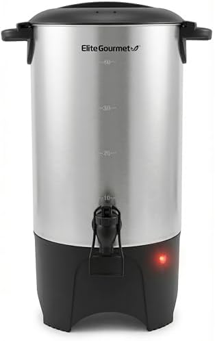 Elite Gourmet CCM040 Stainless Cool Touch