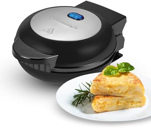 Elite Gourmet EOM123 Non-Stick Omelet, Frittata, Snack Pocket Maker, Dessert Maker