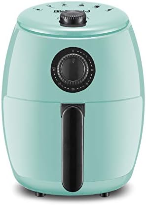 Elite Gourmet EAF0201BLX Personal Compact Space Saving Electric Hot Air Fryer Oil-Less Healthy