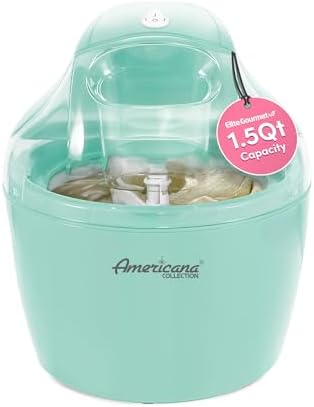 Americana Collection Elite EIM-1432M 1.5 Quart Automatic Easy Homemade Electric Ice Cream Maker